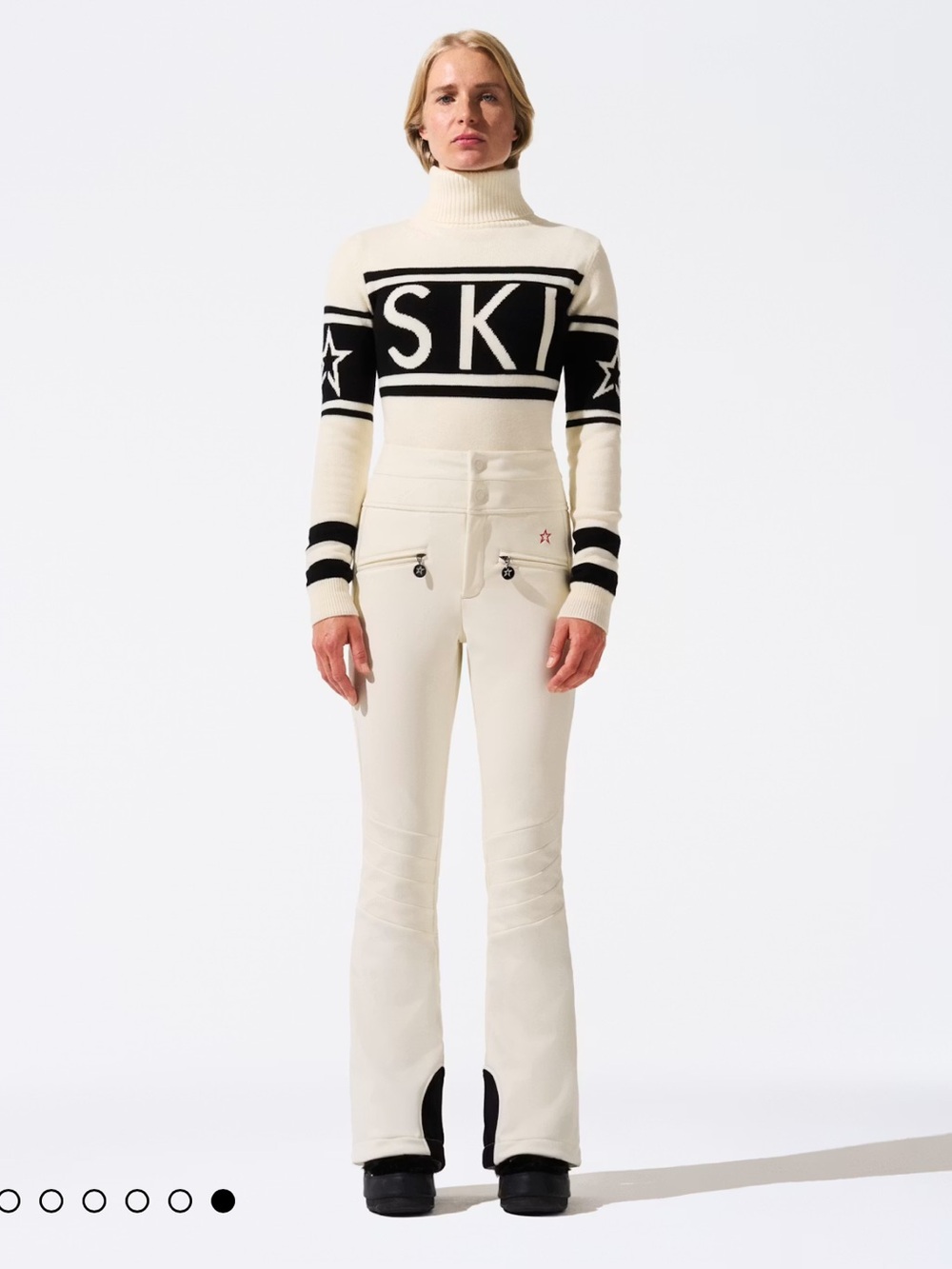 Perfect Moment Aurora High Waist Ski Pants Snow White Prefect Moment Ski Pants
